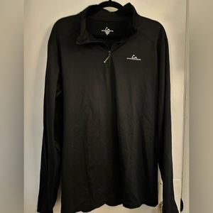 Half zip sweatshirt